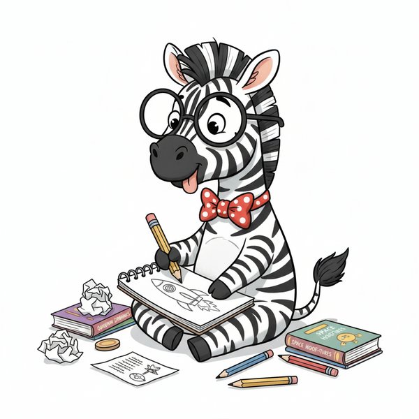 Slightly Geeky Zebra